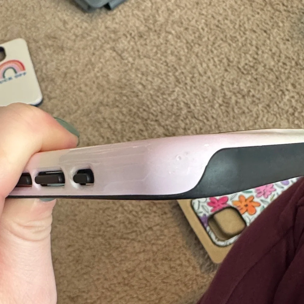 Casely iPhone 15 Pro Max MagSafe Case – “Love Is Love” Rainbow – Like New